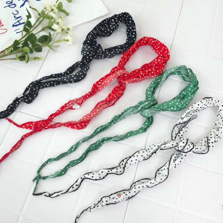 EBADA東大門直郵女裝新款熱賣推薦26春夏職業圍巾披肩褶皺EBADA圍巾/披肩