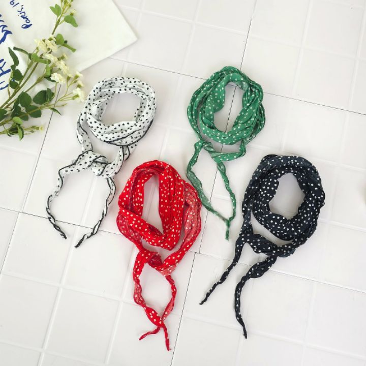 EBADA東大門直郵女裝新款熱賣推薦26春夏職業圍巾披肩褶皺EBADA圍巾/披肩