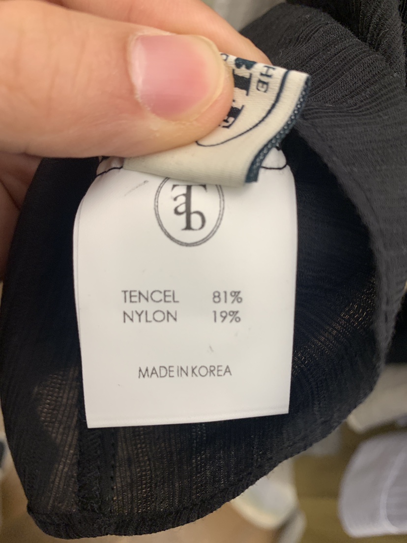 THE ABLE韓國代購女士新款26春夏真品休閑時尚襯衫蕾絲衫THE ABLE/TA襯衫/蕾絲衫