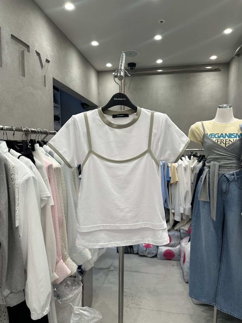 CELEBRITY-A東大門直郵女士新品休閑推薦人氣時尚熱賣T恤CELEBRITY-AT恤圖色3