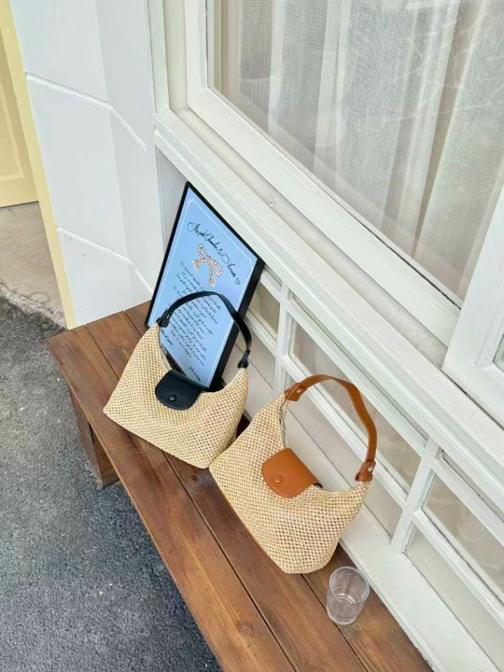 TROUVAILLE東大門直郵女裝新品人氣休閑時尚26春夏手提包TROUVAILLE手提包