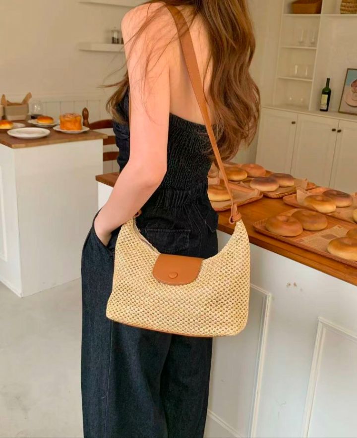 TROUVAILLE東大門直郵女裝新品人氣休閑時尚26春夏手提包TROUVAILLE手提包