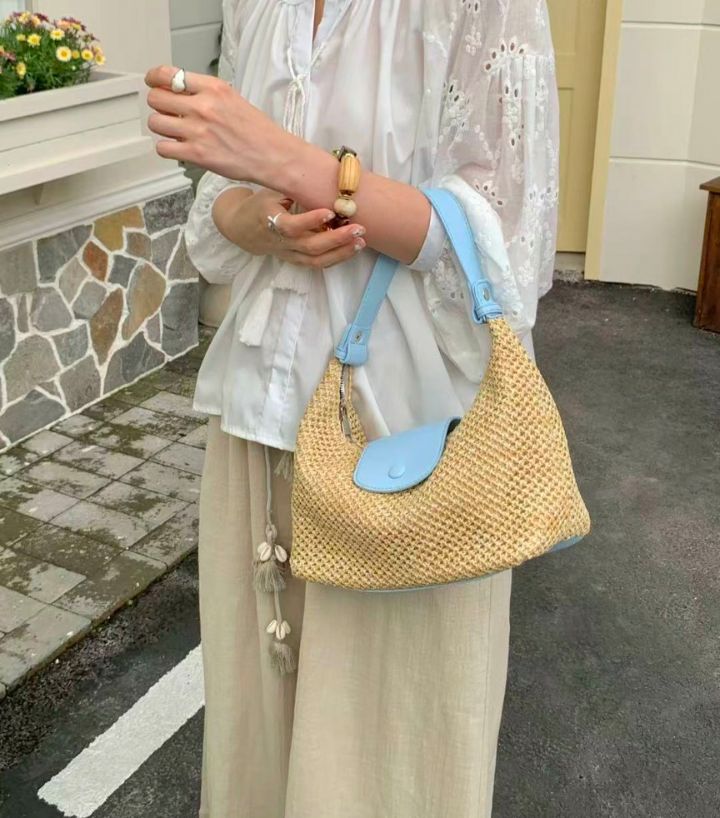 TROUVAILLE東大門直郵女裝新品人氣休閑時尚26春夏手提包TROUVAILLE手提包