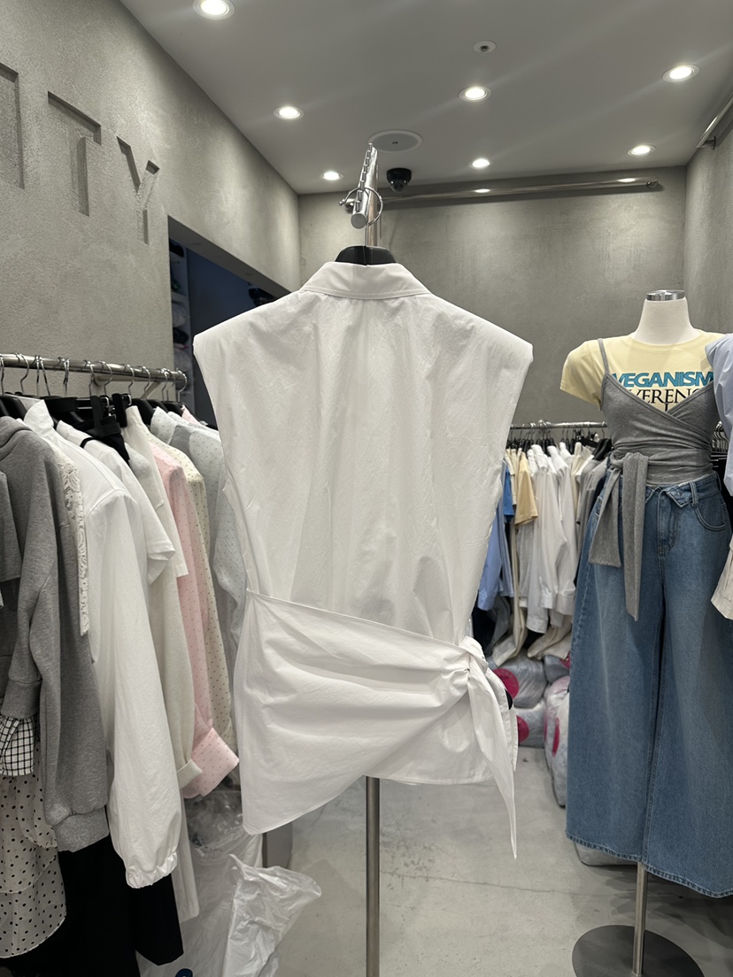 CELEBRITY-A東大門實拍女裝新款推薦26春夏休閑襯衫蕾絲衫CELEBRITY-A襯衫/蕾絲衫