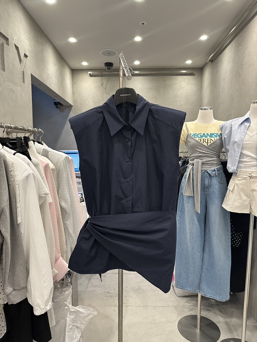 CELEBRITY-A東大門實拍女裝新款推薦26春夏休閑襯衫蕾絲衫CELEBRITY-A襯衫/蕾絲衫圖色2