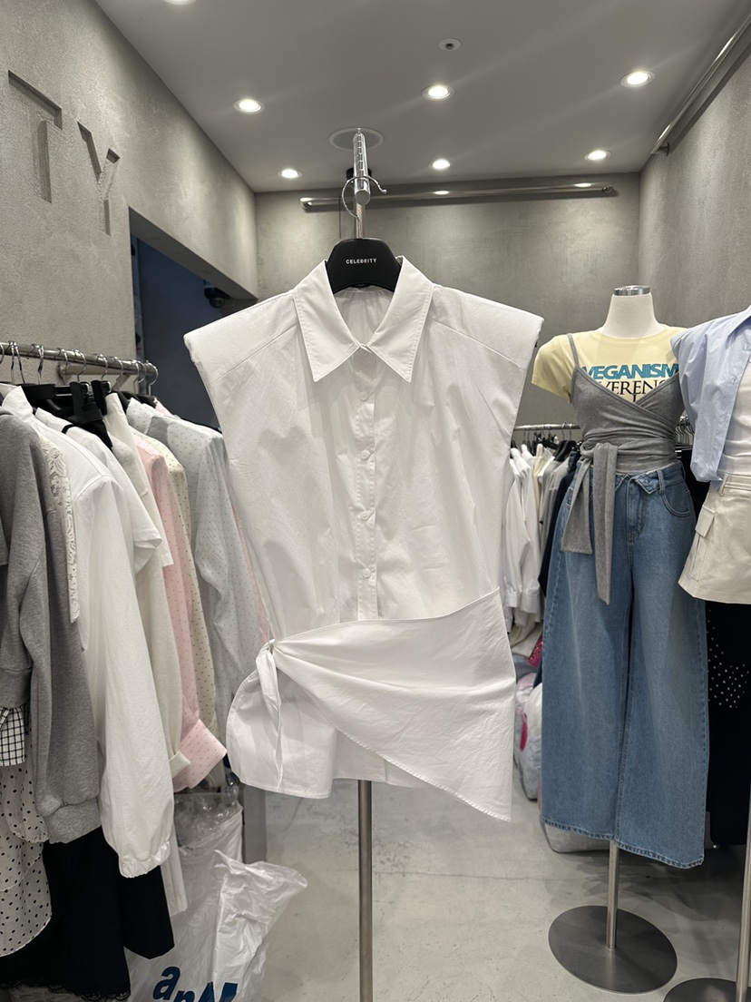 CELEBRITY-A東大門實拍女裝新款推薦26春夏休閑襯衫蕾絲衫CELEBRITY-A襯衫/蕾絲衫圖色3