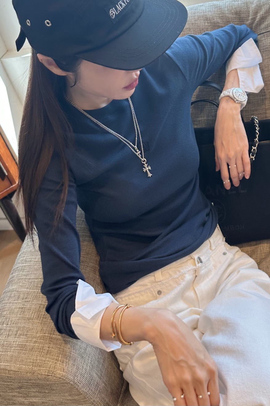 GENTLE B/LOVENTINA韓國代購女裝新款26春夏推薦長袖T恤GENTLE B/LOVENTINA長袖T恤