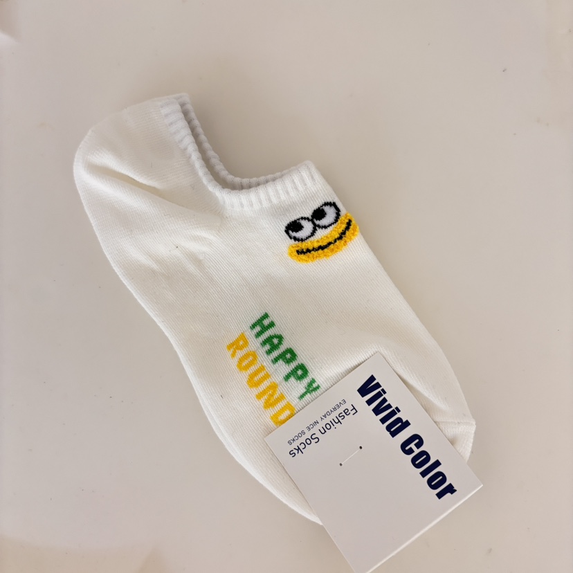 CACTUS-Q東大門直郵女士新款熱賣26春夏真品人氣休閑襪子CACTUS十雙起/可混搭襪子圖色1