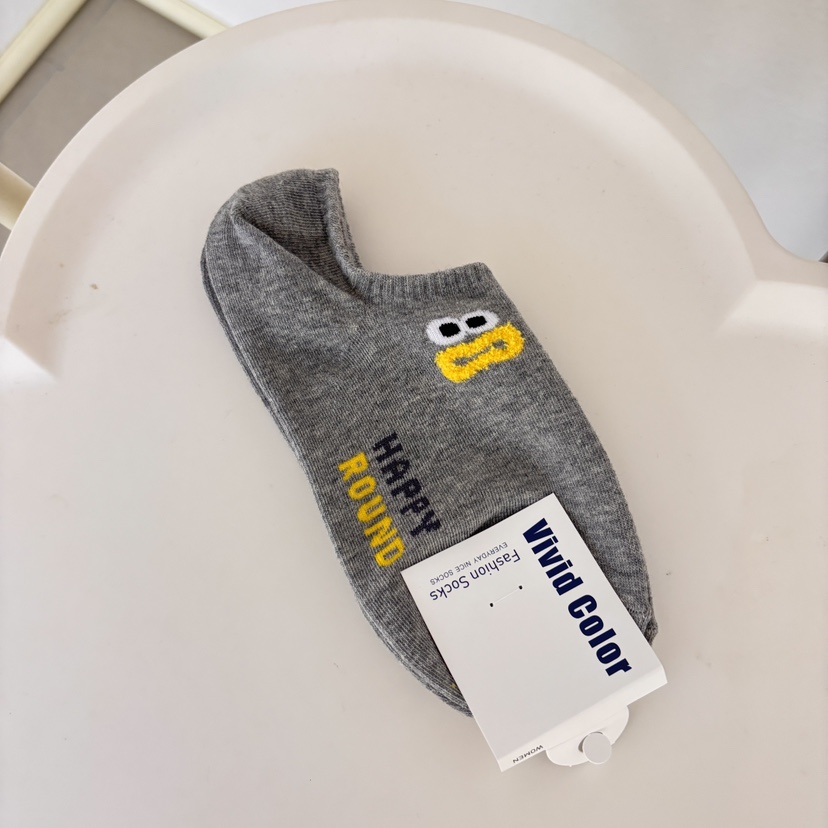 CACTUS-Q東大門直郵女士新款熱賣26春夏真品人氣休閑襪子CACTUS十雙起/可混搭襪子圖色4