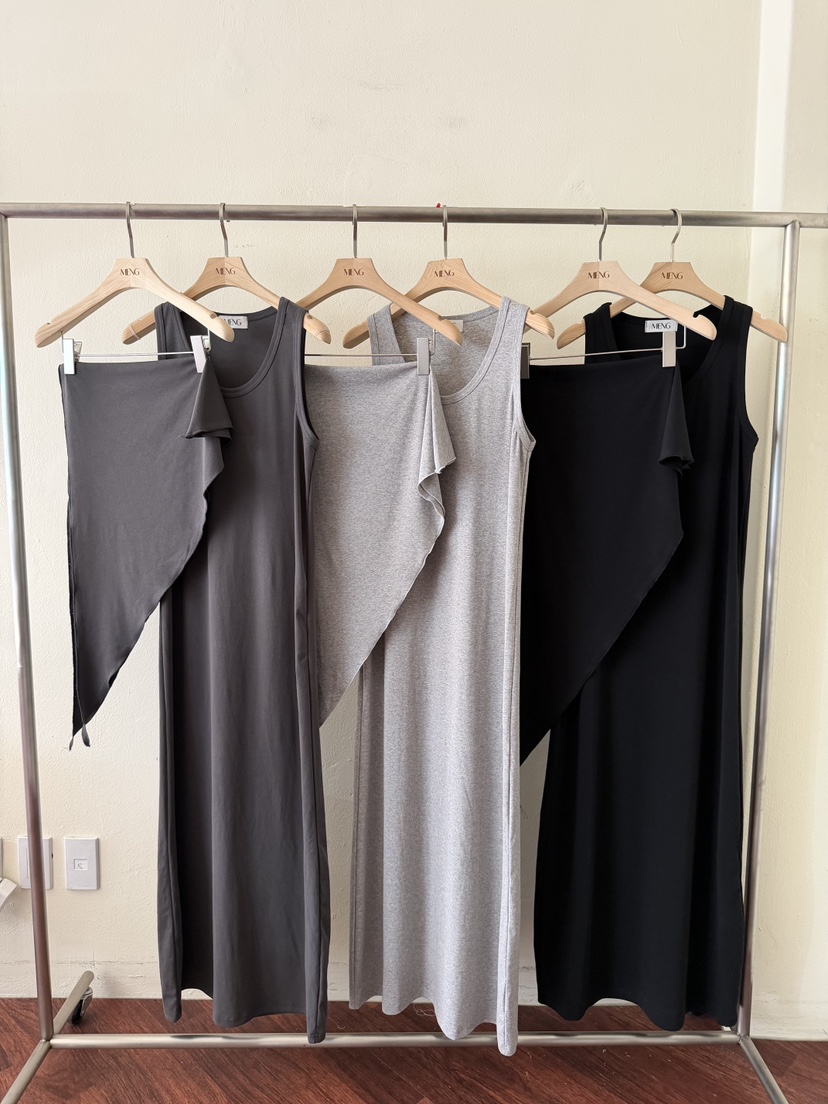 MENG東大門實拍女裝新款人氣26春夏休閑真品時尚連衣裙圍巾MENG連衣裙