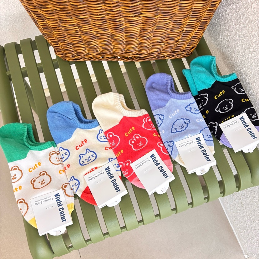 CACTUS-Q東大門實拍女裝新品推薦26春夏人氣職業時尚襪子CACTUS十雙起/可混搭襪子