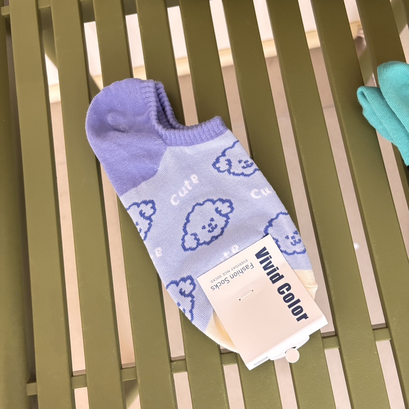 CACTUS-Q東大門實拍女裝新品推薦26春夏人氣職業時尚襪子CACTUS十雙起/可混搭襪子圖色4