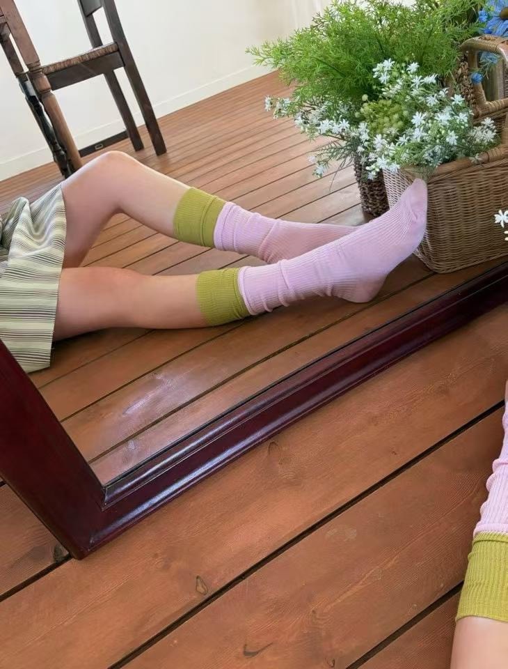 CACTUS-Q韓國代購女士新款26春夏休閑熱賣人氣職業真品襪子CACTUS十雙起/可混搭襪子圖色2