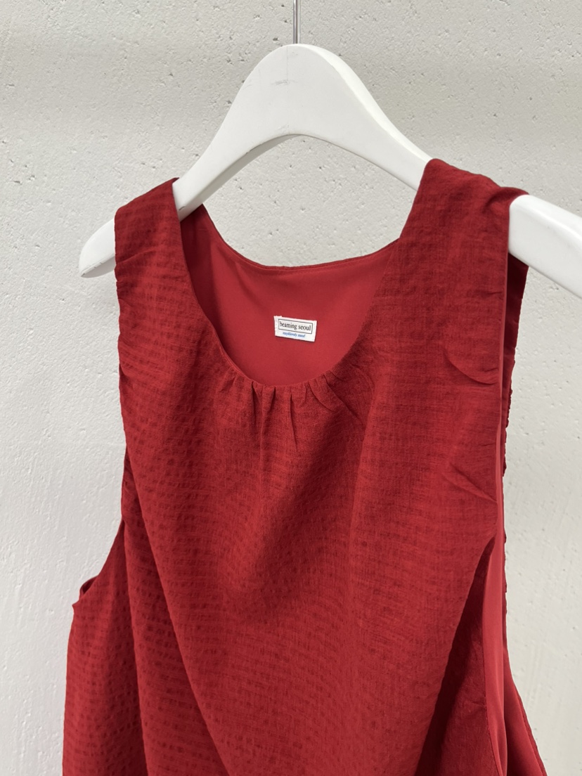 BEAMING SEOUL東大門實拍女士新款推薦職業26春夏吊帶背心BEAMING SEOUL吊帶/背心