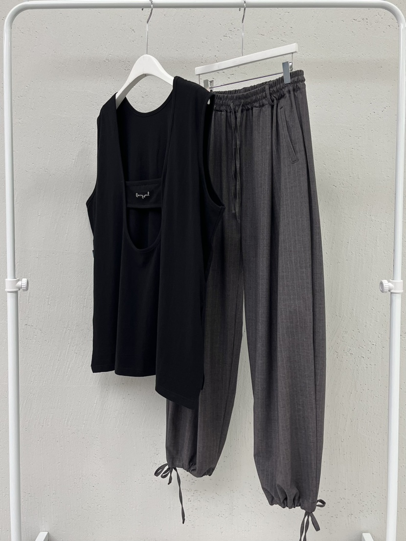 BEAMING SEOUL東大門實拍女裝新品休閑真品職業26春夏休閑褲BEAMING SEOUL休閑褲