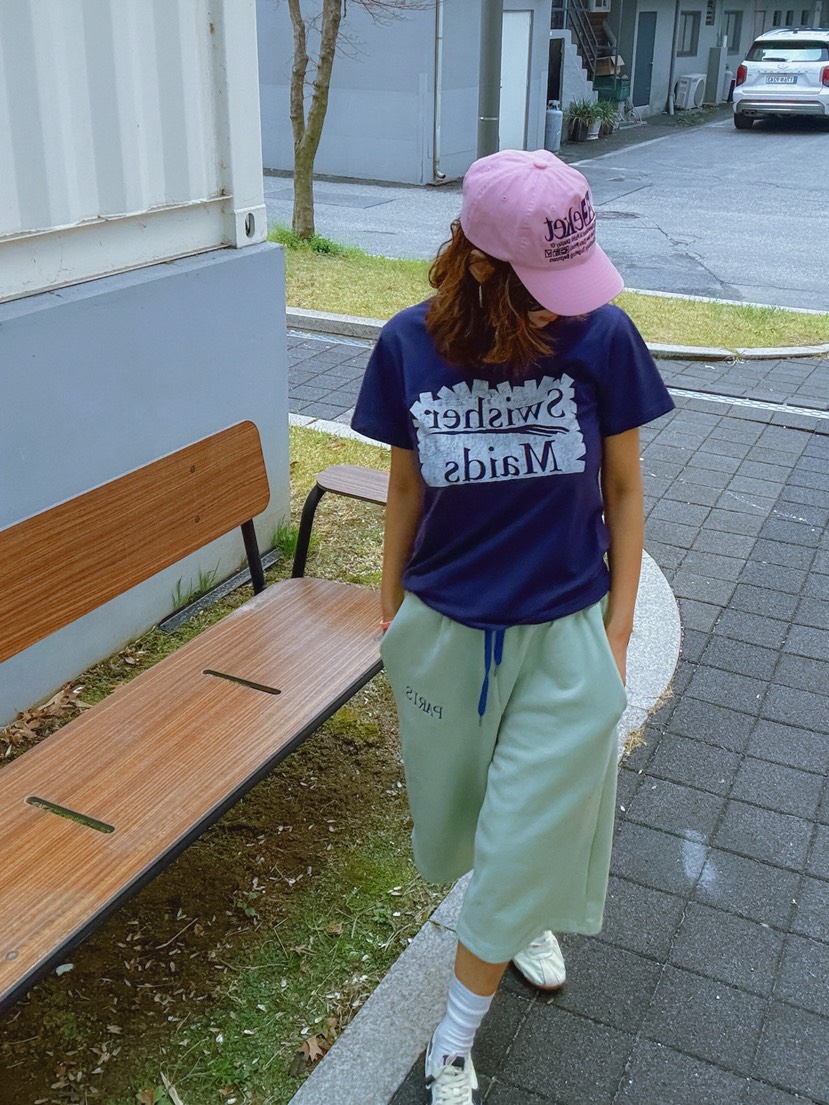 PARIS MATCH韓國代購女裝新款熱賣休閑時尚真品26春夏T恤PARIS MATCHT恤