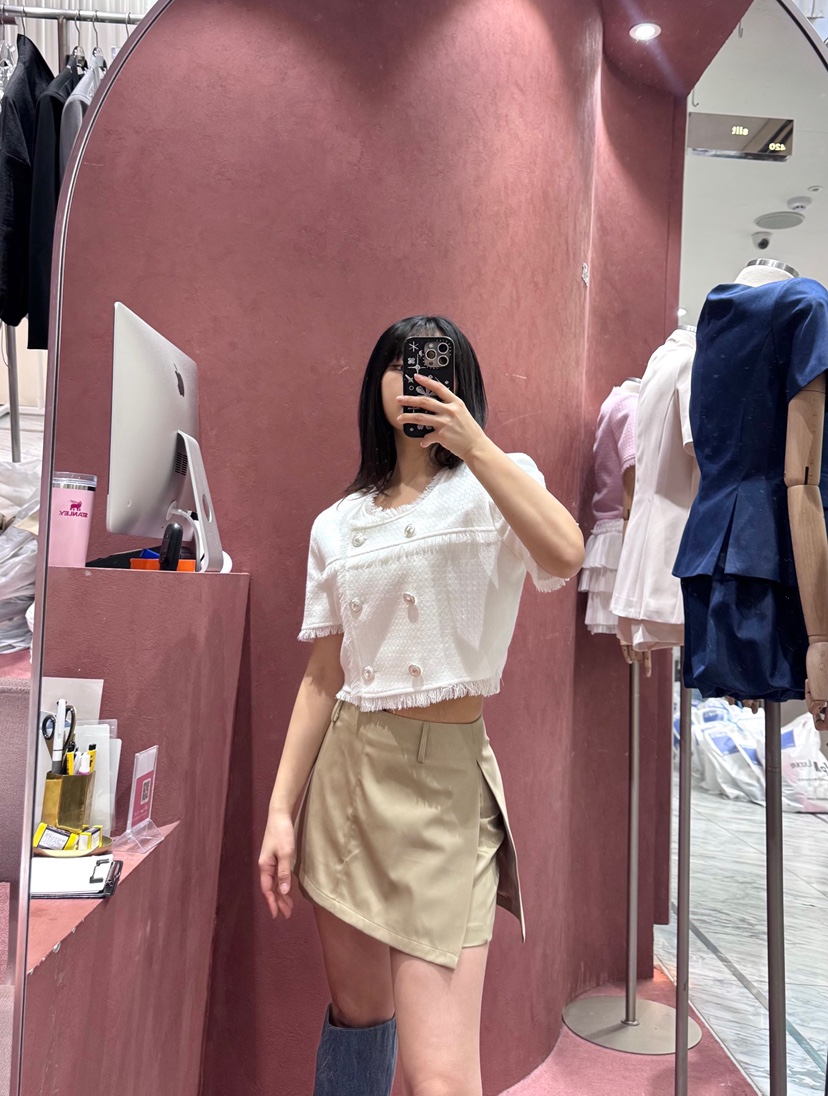 SLIT韓國直郵女裝新品人氣推薦休閑熱賣時尚26春夏真品裙褲SLIT裙褲