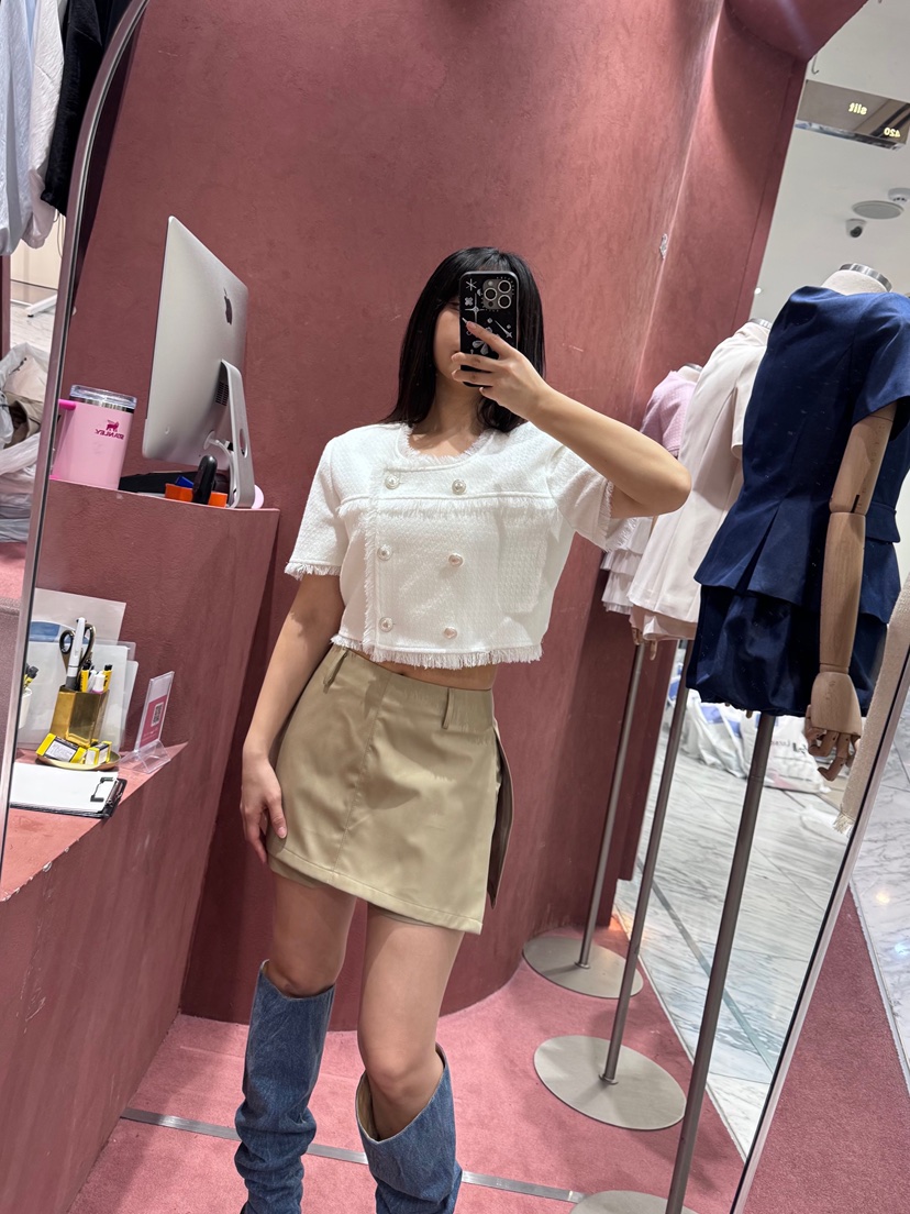 SLIT韓國直郵女裝新品人氣推薦休閑熱賣時尚26春夏真品裙褲SLIT裙褲