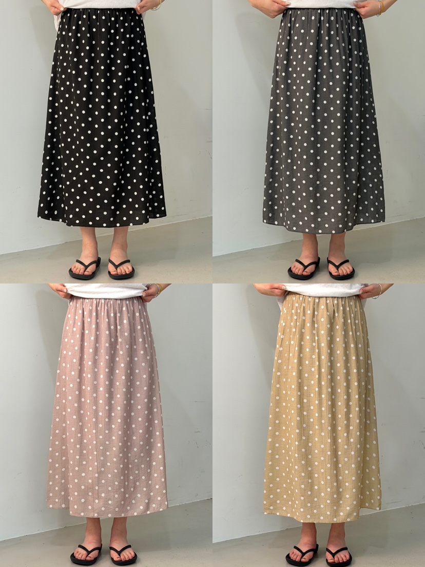 PEPPER-L東大門實拍女裝新品休閑推薦職業26春夏真品長裙PEPPER長裙