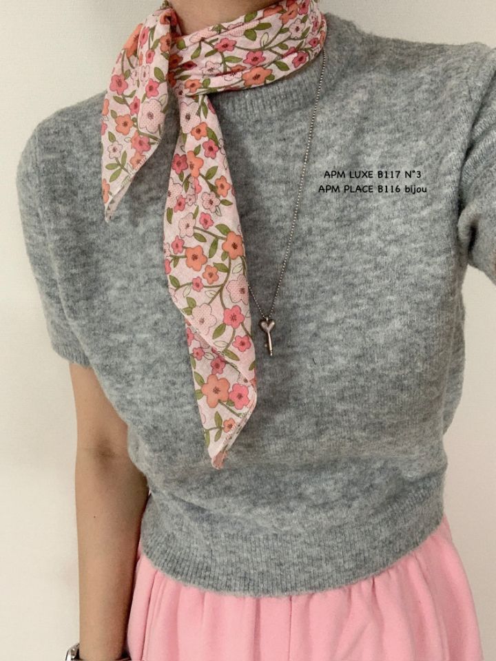 N3東大門實拍女裝新品時尚人氣職業推薦熱賣圍巾披肩花朵N3圍巾/披肩