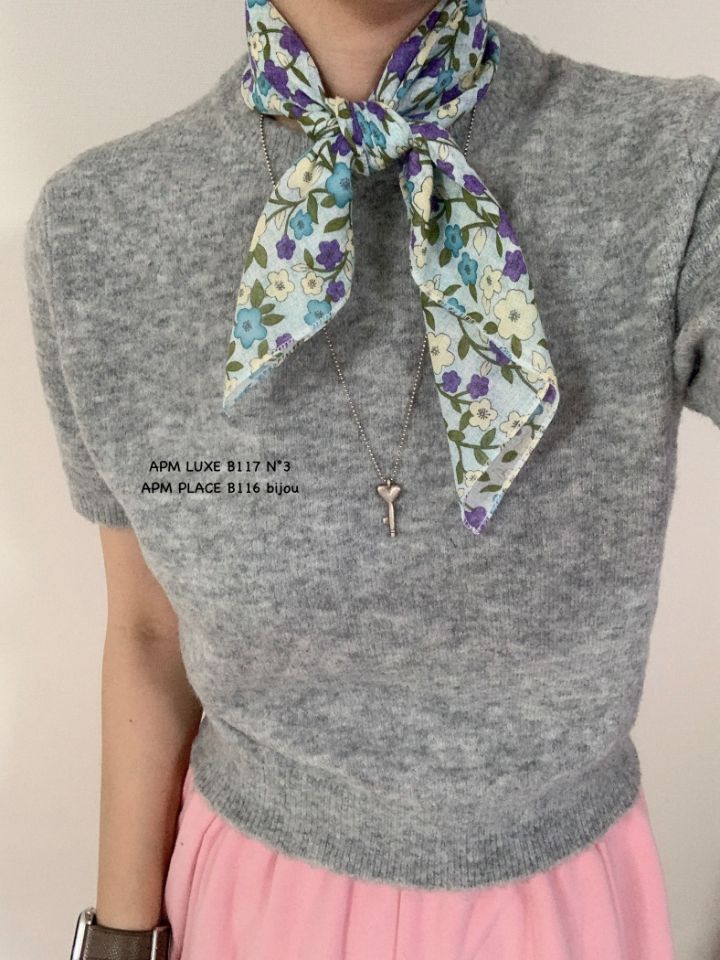 N3東大門實拍女裝新品時尚人氣職業推薦熱賣圍巾披肩花朵N3圍巾/披肩