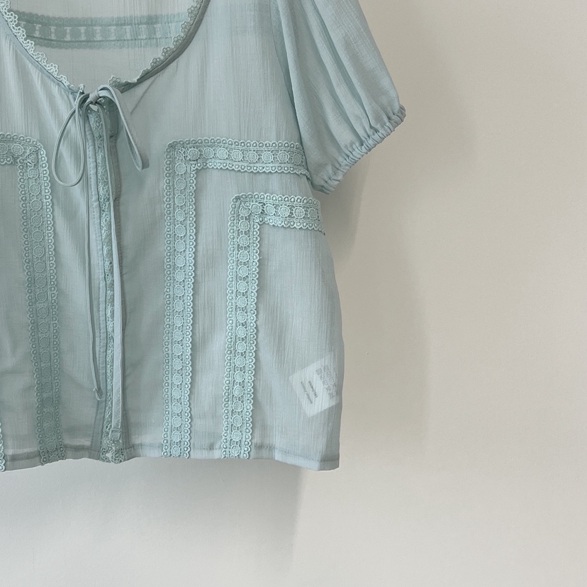 ANOTHER AVENUE韓國代購女裝新品時尚推薦休閑襯衫蕾絲衫ANOTHER AVENUE襯衫/蕾絲衫