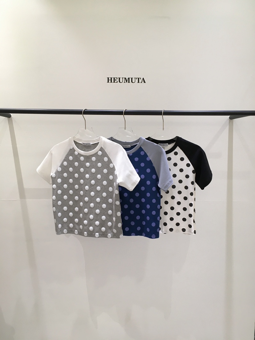 HEUMUTA韓國直郵實拍女裝新品熱賣休閑人氣26夏季職業T恤HEUMUTAT恤