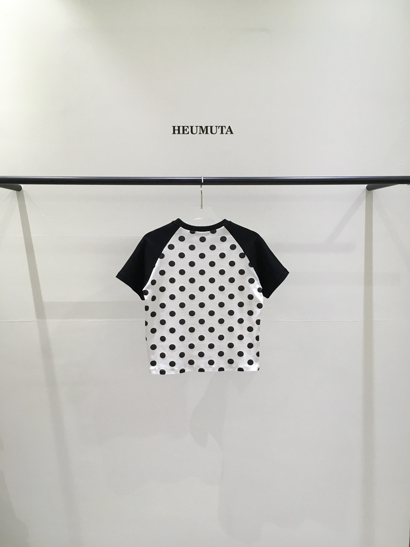HEUMUTA韓國直郵實拍女裝新品熱賣休閑人氣26夏季職業T恤HEUMUTAT恤