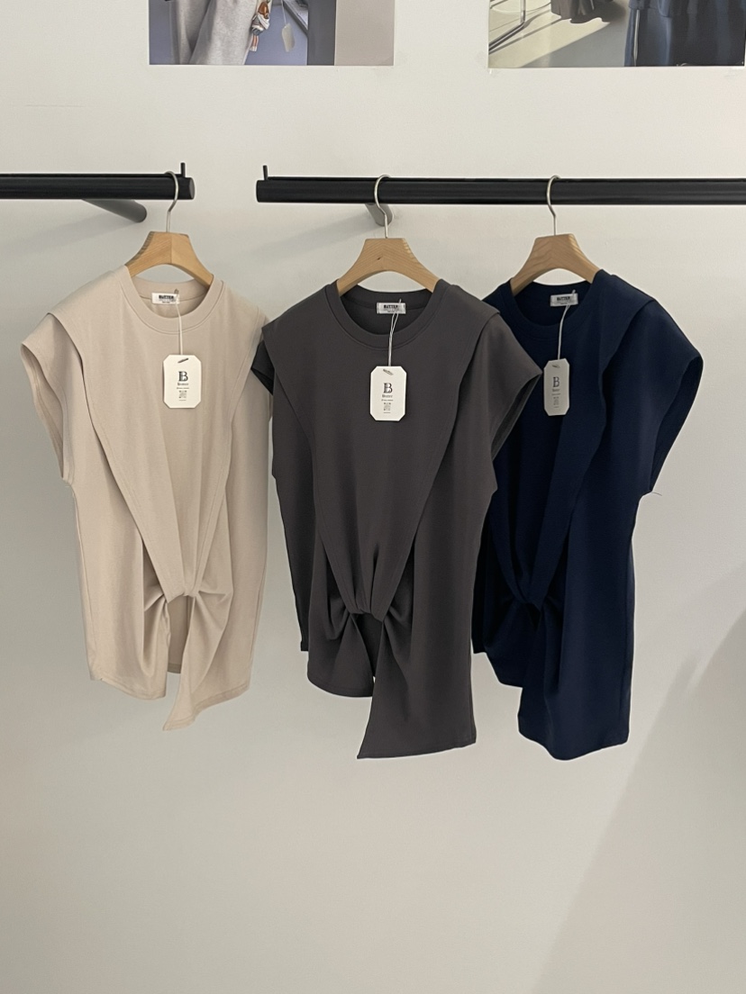 BUTTER-P東大門代購女士新品職業26春夏真品休閑襯衫蕾絲衫BUTTER-P襯衫/蕾絲衫