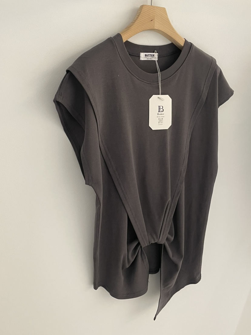 BUTTER-P東大門代購女士新品職業26春夏真品休閑襯衫蕾絲衫BUTTER-P襯衫/蕾絲衫