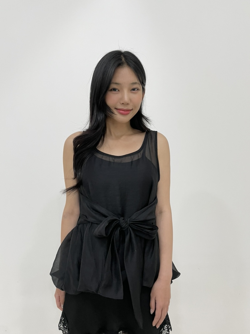 NAPKIN東大門實拍女裝新品休閑26春夏推薦真品吊帶背心絲帶NAPKIN吊帶/背心圖色1