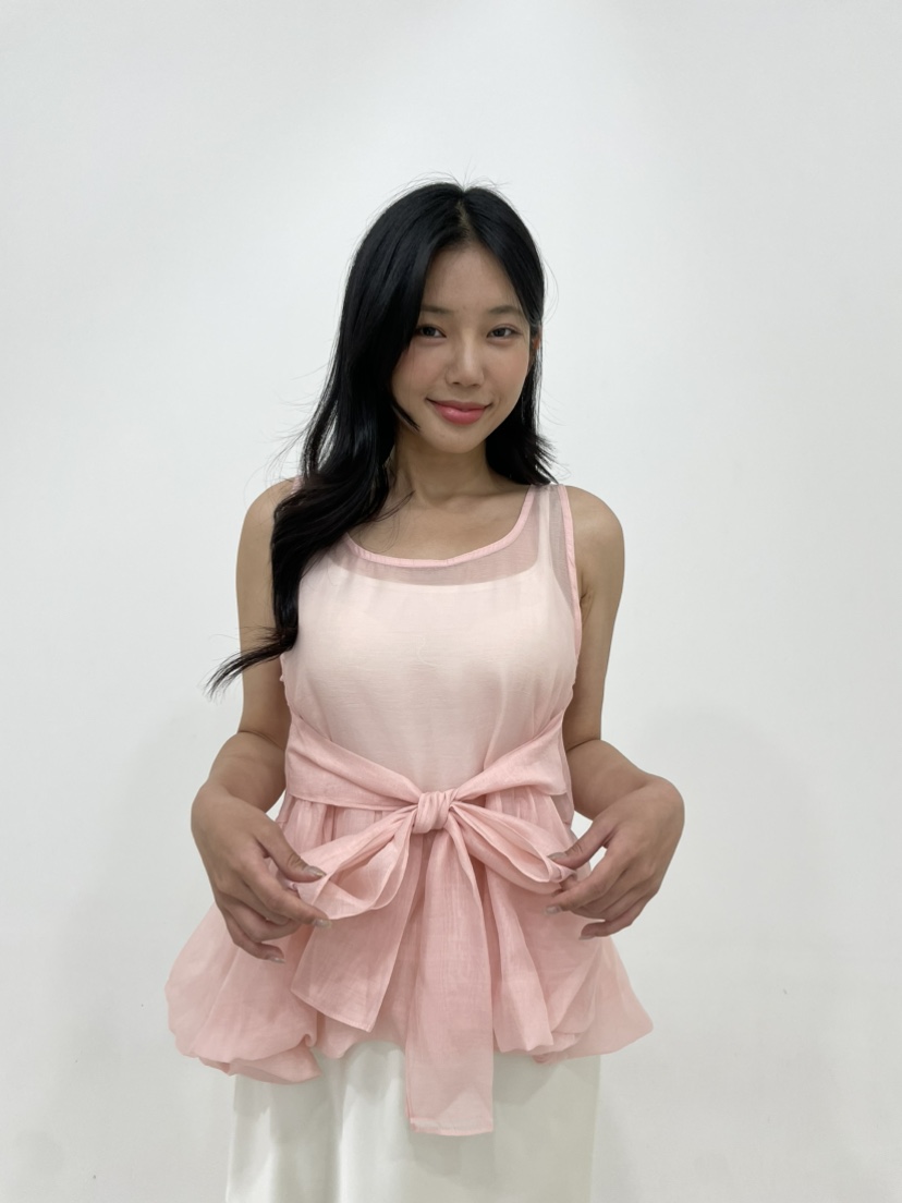 NAPKIN東大門實拍女裝新品休閑26春夏推薦真品吊帶背心絲帶NAPKIN吊帶/背心圖色3