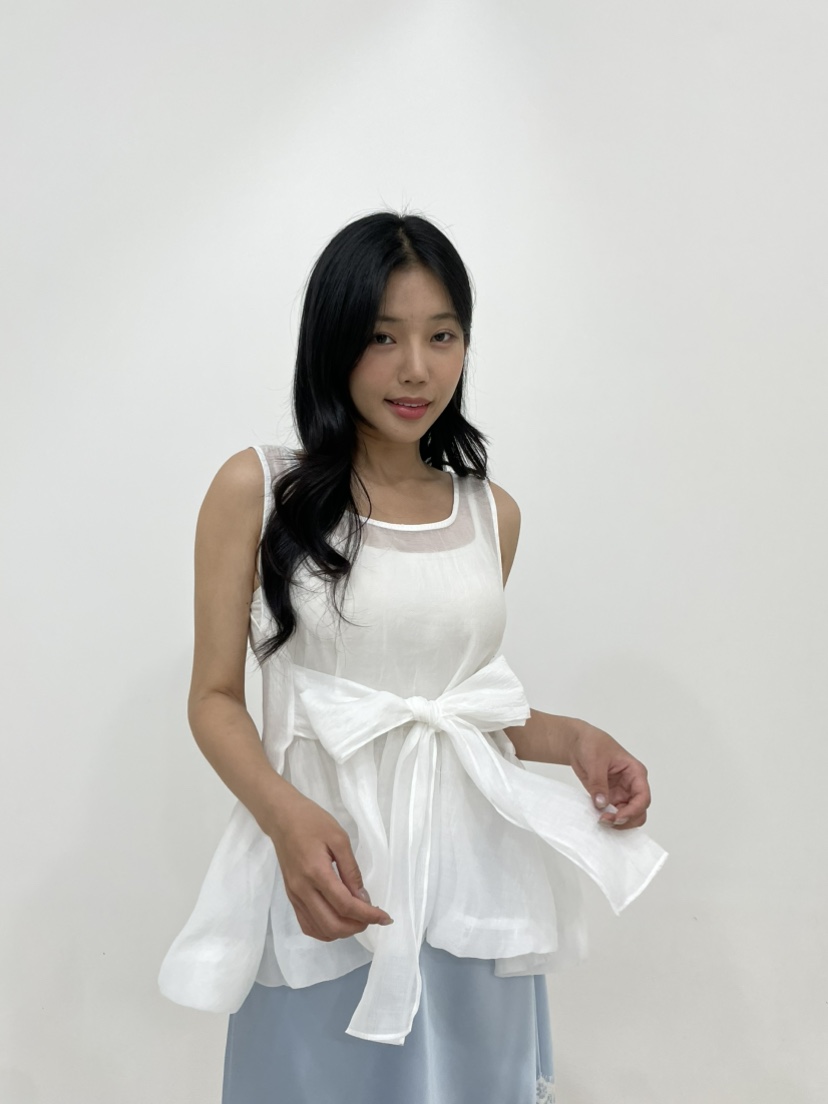 NAPKIN東大門實拍女裝新品休閑26春夏推薦真品吊帶背心絲帶NAPKIN吊帶/背心圖色4