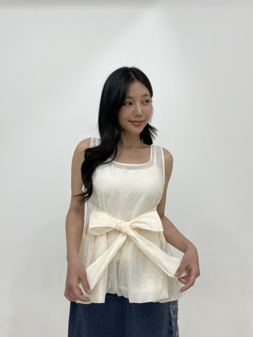 NAPKIN東大門實拍女裝新品休閑26春夏推薦真品吊帶背心絲帶NAPKIN吊帶/背心圖色5