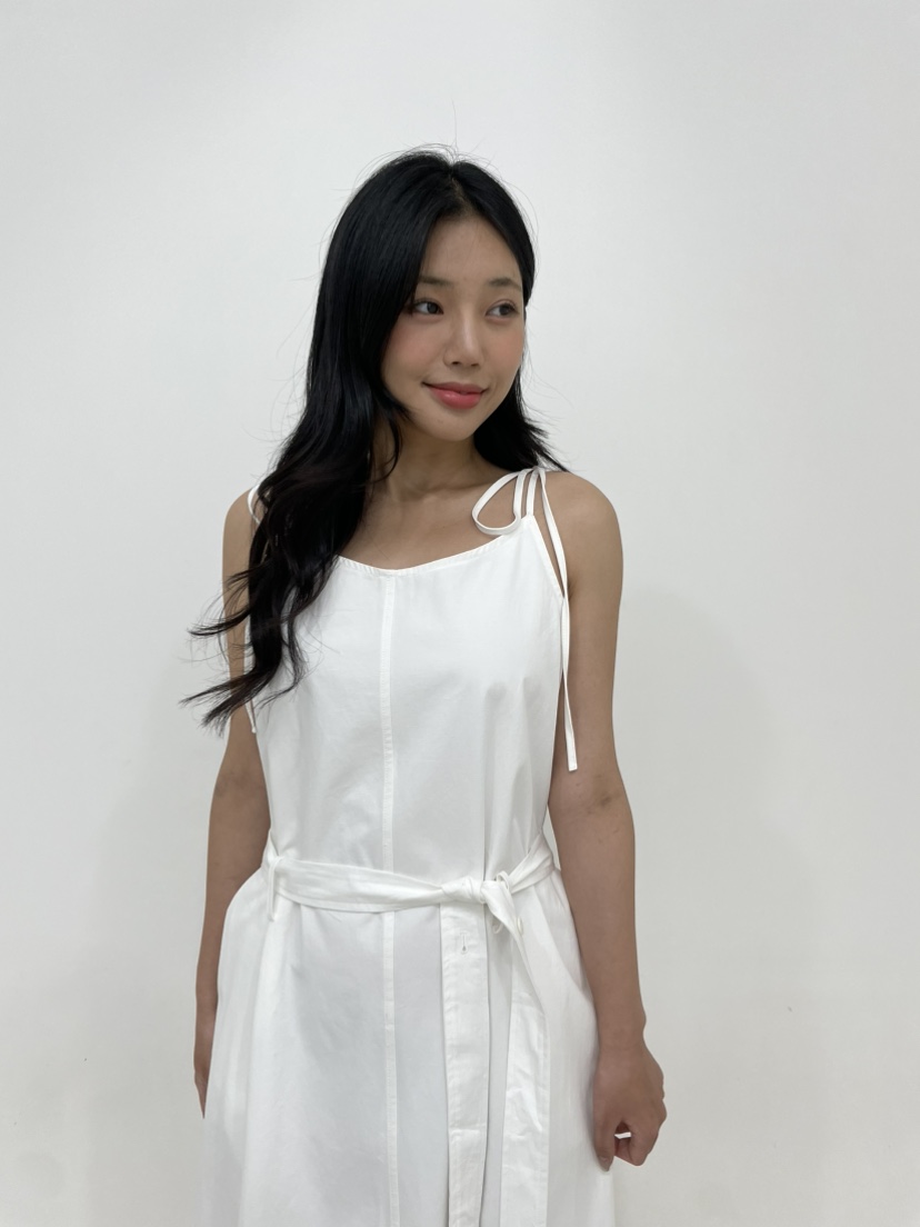 NAPKIN韓國代購女裝新款職業真品26春夏時尚連衣裙含腰帶NAPKIN連衣裙