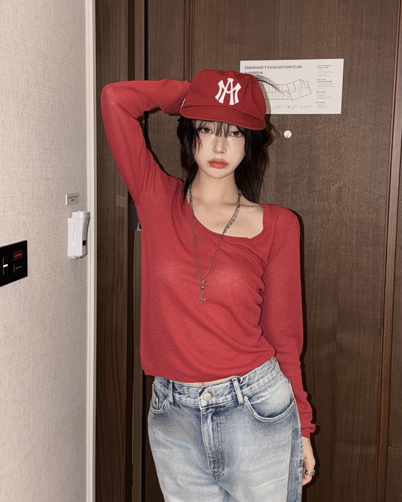 OURWAVE/OUR ROOM韓國直郵女士新品休閑真品人氣時尚T恤Our Wave/Our RoomT恤