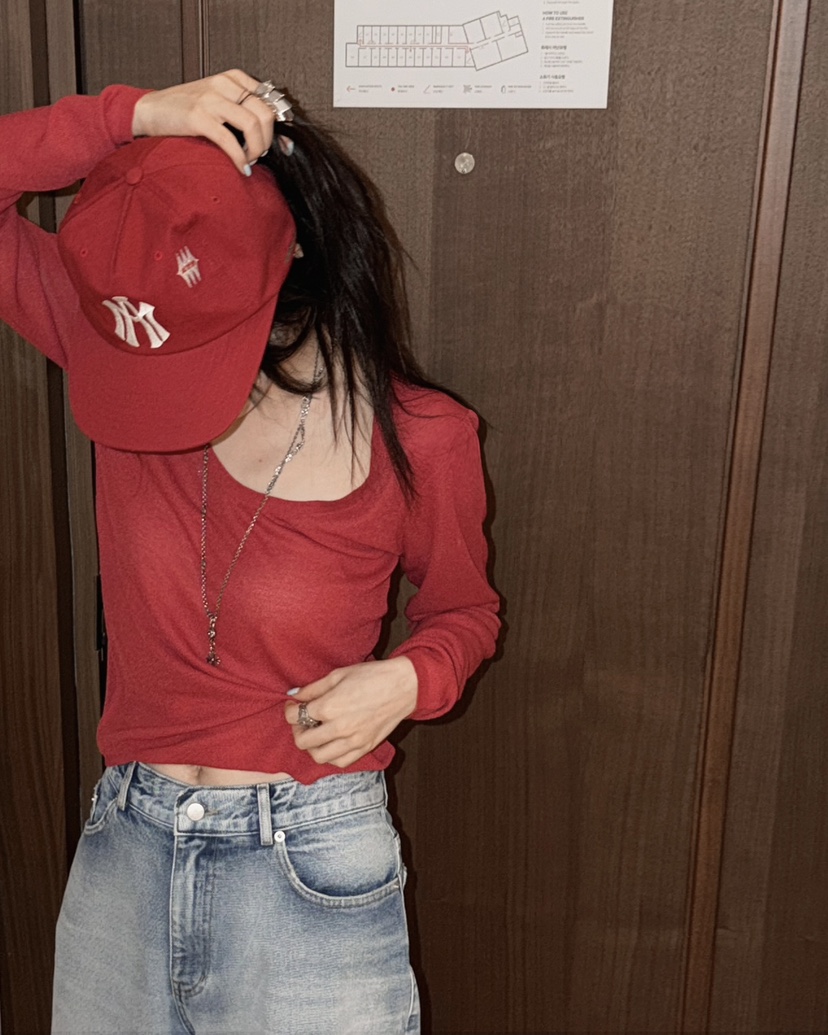 OURWAVE/OUR ROOM韓國直郵女士新品休閑真品人氣時尚T恤Our Wave/Our RoomT恤