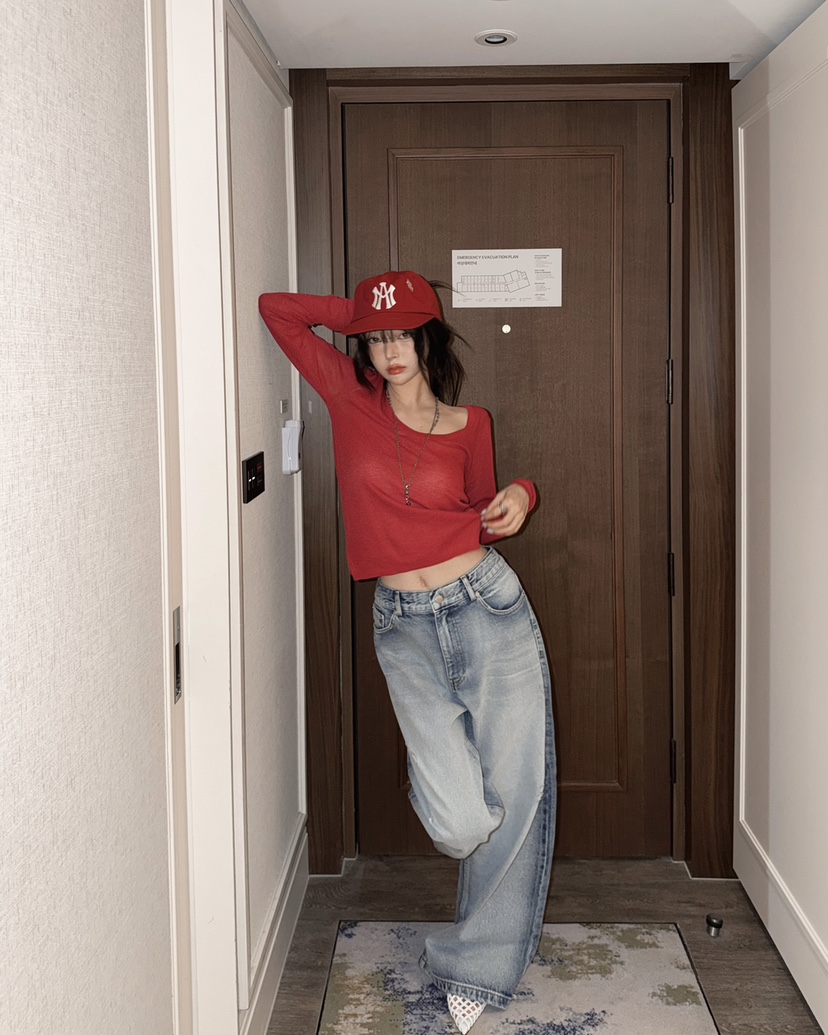 OURWAVE/OUR ROOM韓國直郵女士新品休閑真品人氣時尚T恤Our Wave/Our RoomT恤