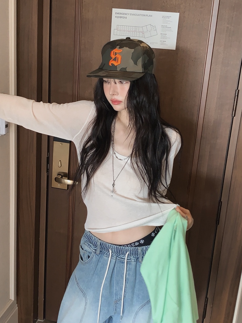 OURWAVE/OUR ROOM韓國直郵女士新品休閑真品人氣時尚T恤Our Wave/Our RoomT恤