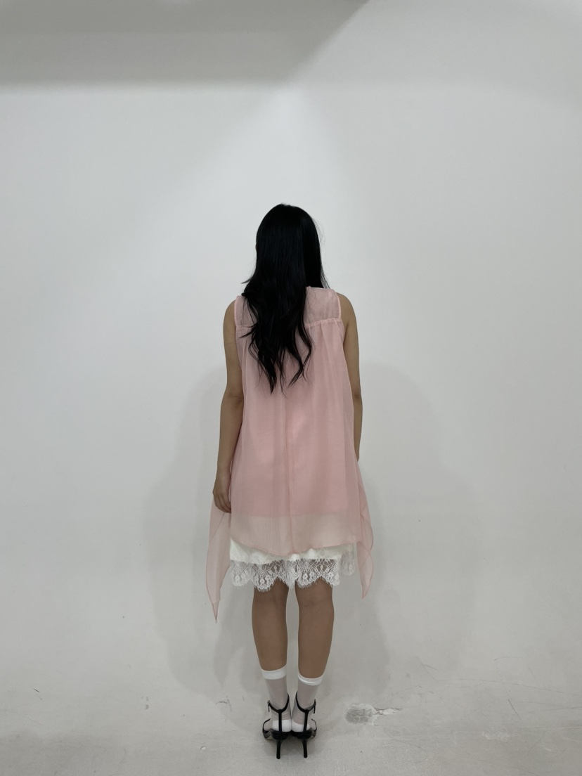 NAPKIN韓國直郵女裝新品人氣熱賣休閑26春夏吊帶背心不對稱NAPKIN吊帶/背心