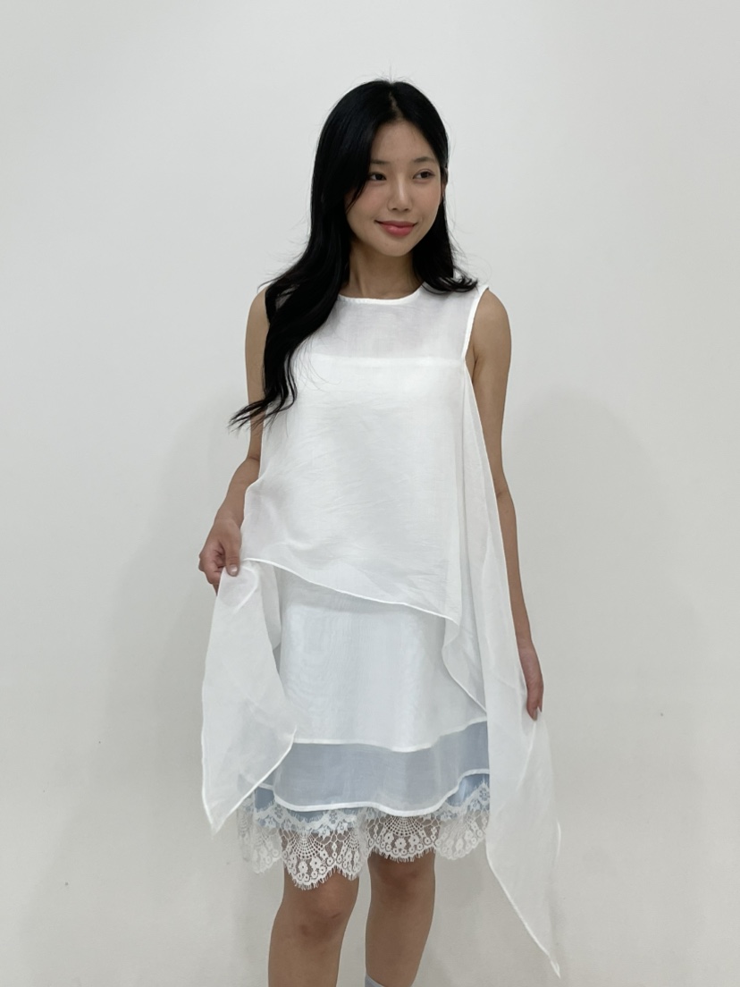 NAPKIN韓國直郵女裝新品人氣熱賣休閑26春夏吊帶背心不對稱NAPKIN吊帶/背心圖色3