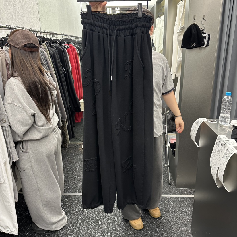 NUEUN韓國直郵女士新品26夏季休閑26春夏職業推薦人氣休閑褲NUEUN/SEEOT休閑褲圖色2