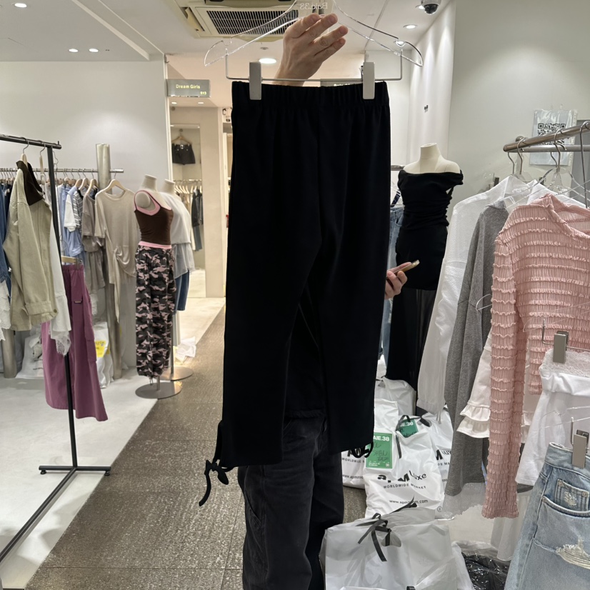 BAIE.38東大門實拍女士新款休閑真品熱賣休閑褲緊身褲緞BAIE.38休閑褲