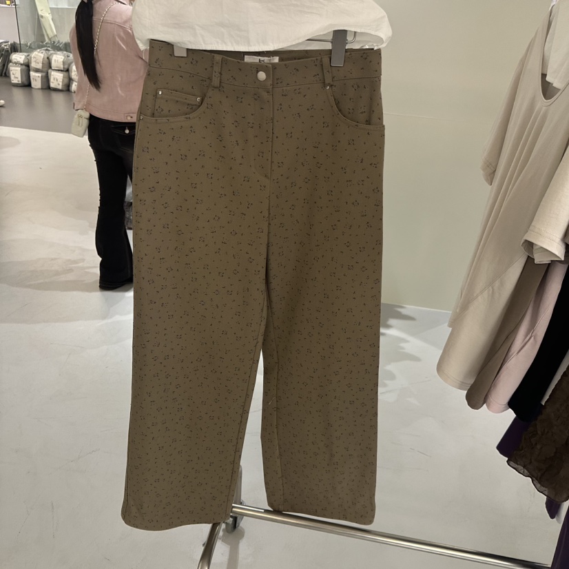 LOVE YOU SO MUCH/MORE THAN YESTERDAY韓國代購女裝新品職業休閑褲LYSM/MORE THAN YESTERDAY休閑褲圖色1