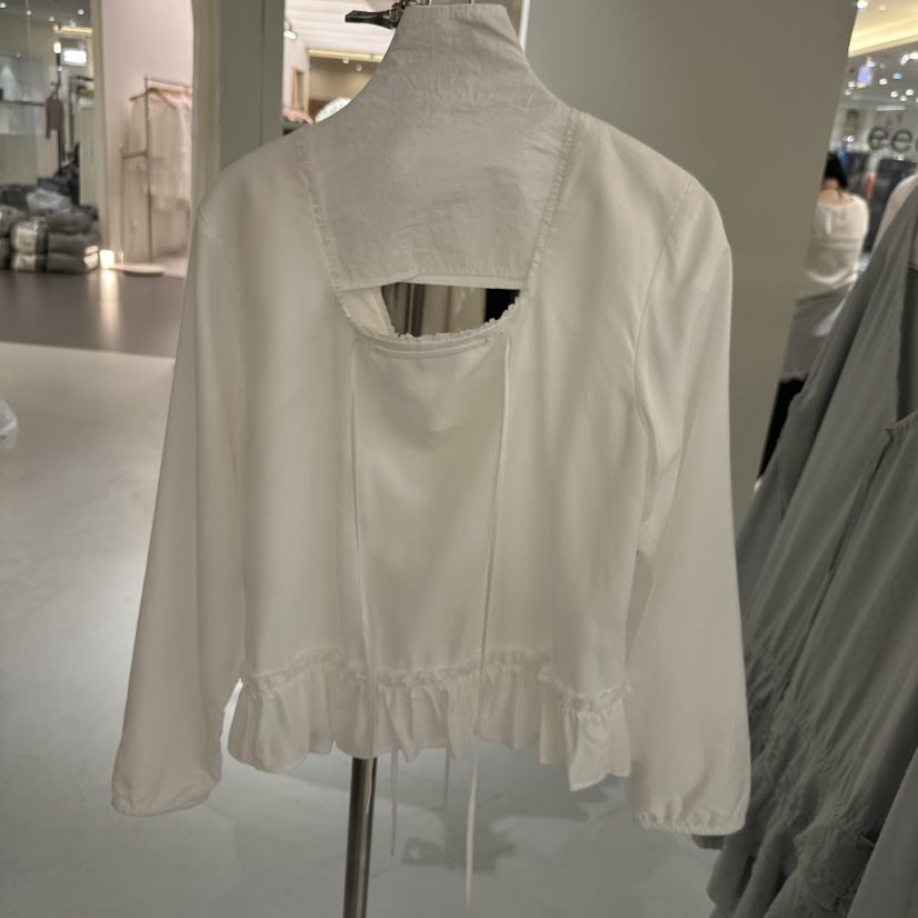 LOVE YOU SO MUCH/MORE THAN YESTERDAY東大門實拍韓國女士新款時尚襯衫蕾絲衫LYSM/MORE THAN YESTERDAY襯衫/蕾絲衫