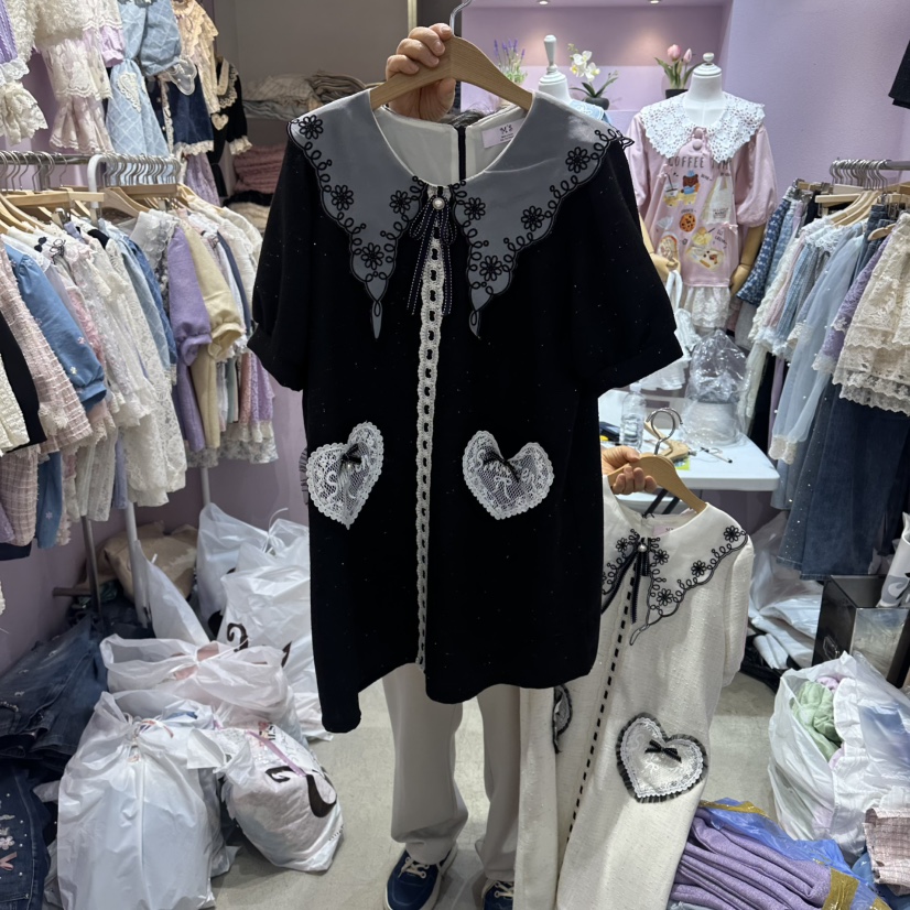 MS韓國直郵實拍女裝新款時尚人氣休閑職業推薦熱賣連衣裙MS連衣裙圖色3