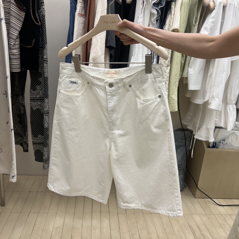 THEPLAN韓國直郵女士新款26春夏人氣推薦真品休閑職業短褲THE PLAN短褲圖色1