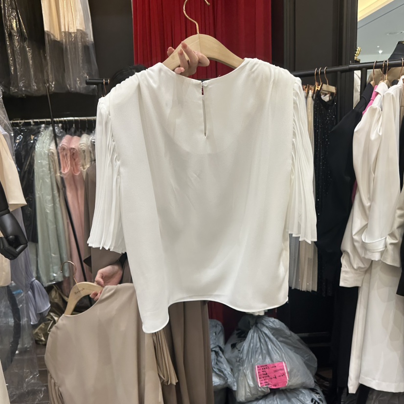 HERISH韓國東大門代購女士新款職業休閑熱賣26春夏襯衫蕾絲衫Haute-Herish-Q襯衫/蕾絲衫