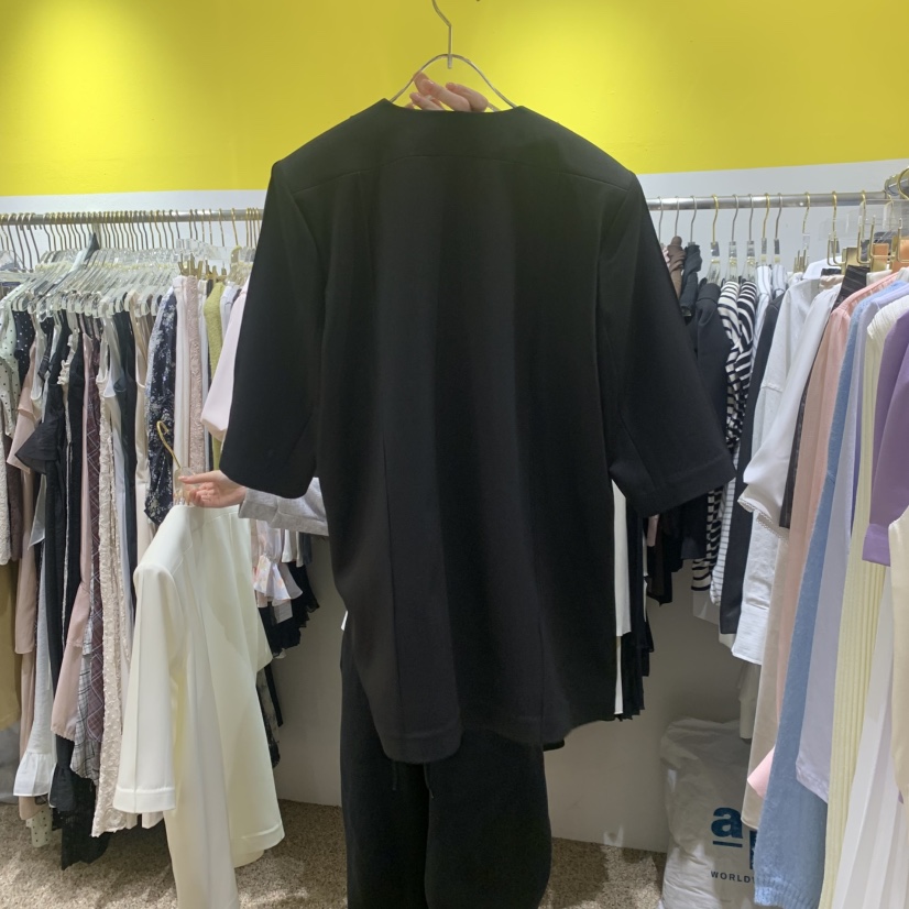 LE MASTERPLACE韓國直郵女裝新品熱賣推薦26夏季職業夾克Le masterpiece夾克