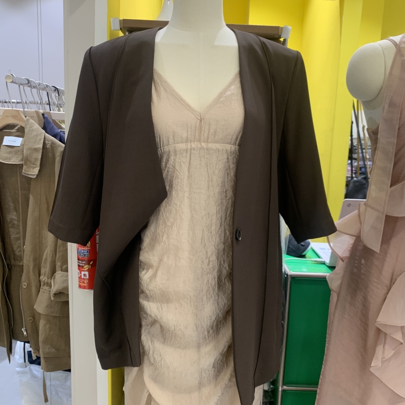 LE MASTERPLACE韓國直郵女裝新品熱賣推薦26夏季職業夾克Le masterpiece夾克圖色2